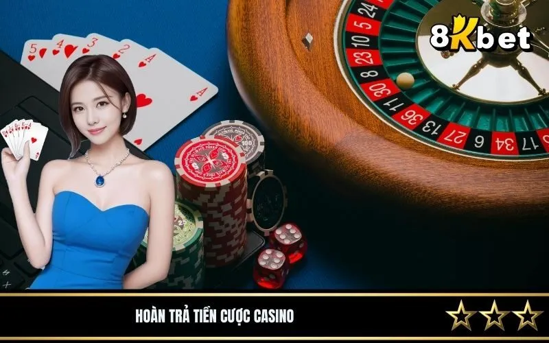 Chương trình hoàn trả tiền cược tại casino trực tuyến